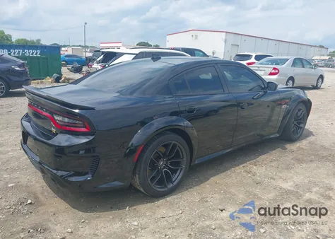 2022 Dodge Charger Scat Pack Widebody из США, поврежденный, VIN 2C3CDXGJXNH176201